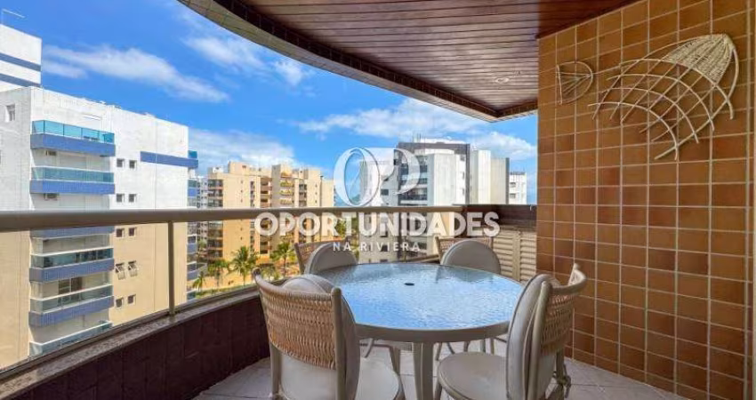 Apartamento à Venda em Riviera de São Lourenço - Bertioga SP - 3 Dormitórios, Vista para o Mar!