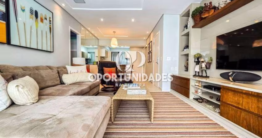 Apartamento à venda, 3 suítes, 138m² de área útil, em Riviera de São Lourenço. Bertioga SP
