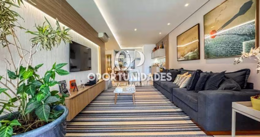 Apartamento à venda, 4 suítes, 153m² de área útil, em Riviera de São Lourenço. Bertioga SP