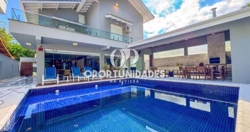 Casa de Alto Padrão à Venda em Riviera de São Lourenço - 6 Suítes, Piscina e 470m².