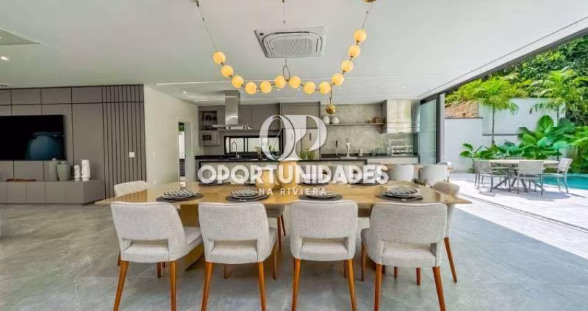 Casa à venda, 420m² de área construída (6 suítes) em Riviera de São Lourenço, Bertioga - SP.