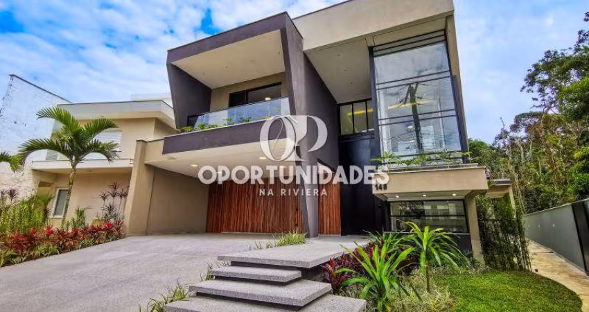Casa À Venda com 460m² de área construída, 5 suítes, em Riviera de São Lourenço Bertioga SP.
