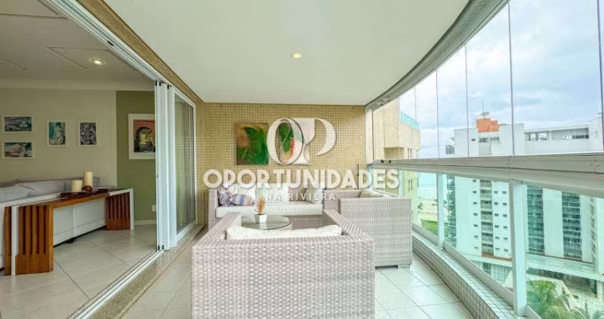 Apartamento de Luxo à Venda, 153m², 3 Suítes, Lavabo, em Riviera de São Lourenço - Bertioga SP.