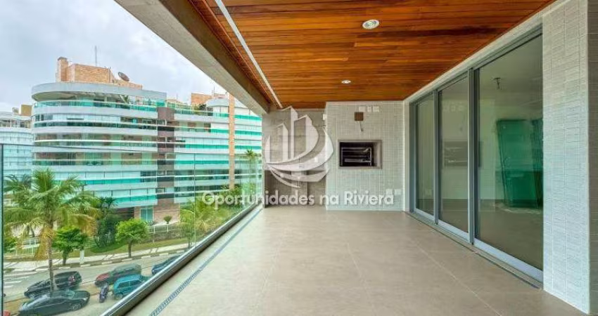 Apartamento à venda, PÉ NA AREIA, 3 suítes, 140m², em Riviera de São Lourenço, Bertioga - SP