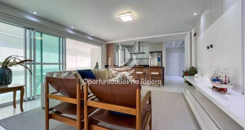 Apartamento À Venda, 3 Suítes, Lavabo, 158m², em Riviera de São Lourenço - Bertioga SP