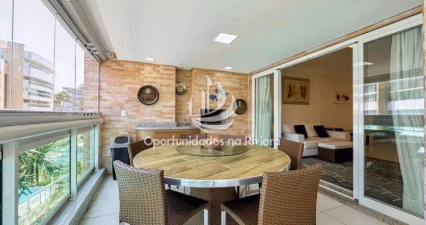 Apartamento À Venda, Pé na areia, 3 dormitórios I 2 Suítes, em Riviera de São Lourenço, Bertioga SP