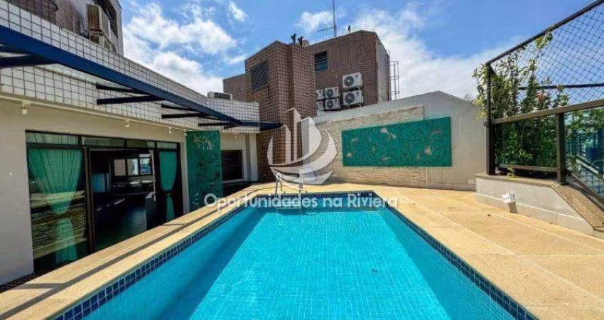 Cobertura À Venda, Pé na Areia, 4 Dormitórios I 3 Suítes, em Riviera de São Lourenço - Bertioga SP.