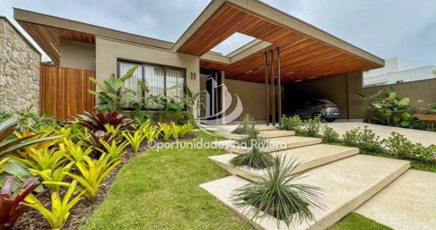 Luxuosa Casa Térrea à Venda, 486m², 6 Suítes, 7 Banheiros, em Riviera de São Lourenço - Bertioga SP.