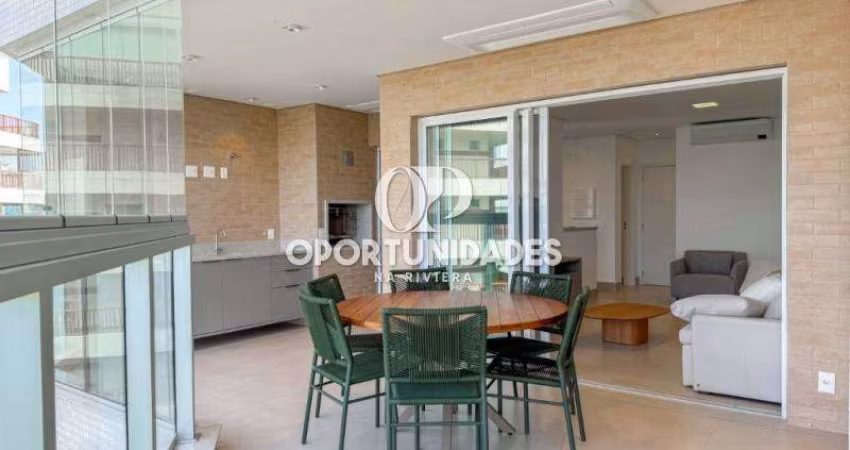 Apartamento Novíssimo À Venda, 134m², 3 Suítes, em Riviera de São Lourenço - Bertioga SP.
