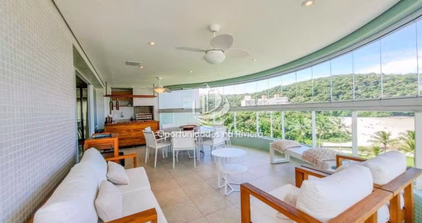 Apartamento à venda, Pé na areia Frontal, 4 suítes - em Riviera de São Lourenço, Bertioga - SP