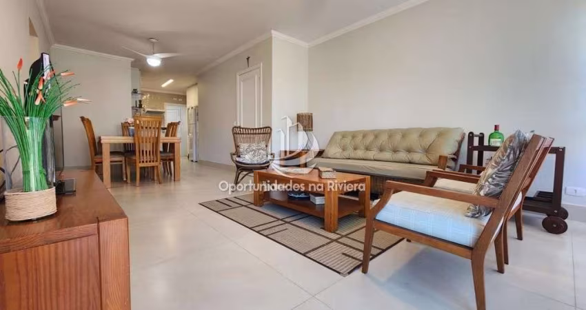 Apartamento a venda, Pé na areia, 3 Dormitórios (2 suítes), em Riviera de São Lourenço, Bertioga -SP