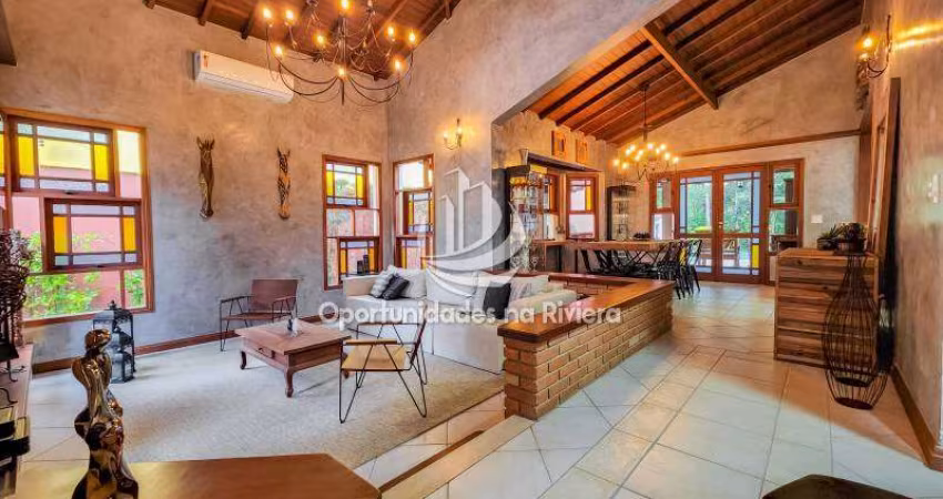 Belíssima casa À Venda, 5 Dormitórios I 3 Suítes, em Riviera de São Lourenço, Bertioga - SP