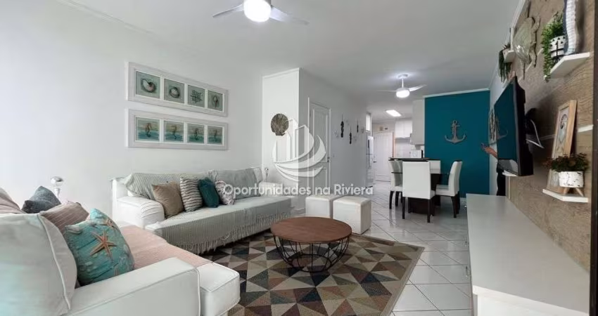 Apartamento a venda, Pé na areia, 3 Dormitórios (2 suítes), em Riviera de São Lourenço, Bertioga -SP