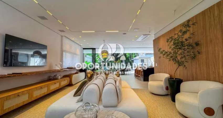 Luxuosa e Novíssima Casa À Venda com 362 m² I 6 Suítes, em Riviera de São Lourenço - Bertioga SP.