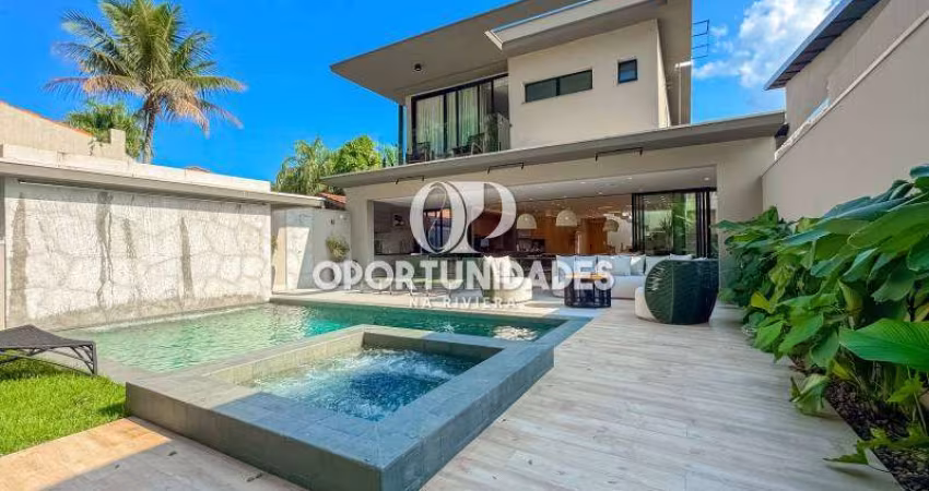 Luxuosa e Novíssima Casa À Venda com 362 m² I 6 Suítes, em Riviera de São Lourenço - Bertioga SP.