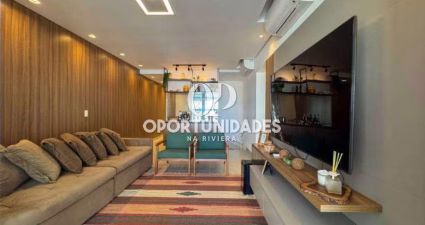Apartamento à Venda, 3 Suítes I Lavabo, 141m², em Riviera de São Lourenço - Bertioga SP
