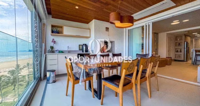 Apartamento, Aluguel anual, Frontal ao Mar, 4 Suítes, em Riviera de São Lourenço, Bertioga - SP