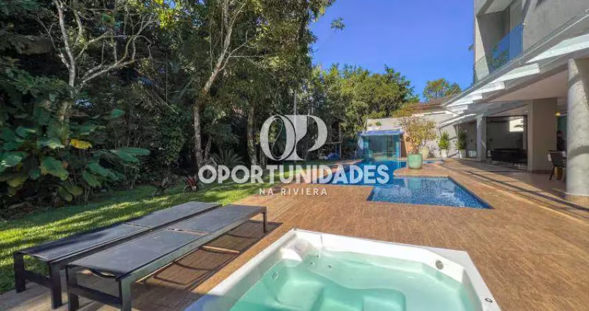Luxuosa casa à venda em riviera de são lourenço: 6 suítes, piscina e alta gastronomia