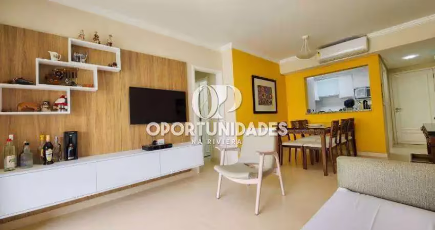 Apartamento à venda, pé na areia, 3 dormitórios, 106m², em riviera de são lourenço - bertioga- sp.