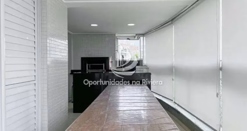 Apartamento à venda, 3 suítes, lavabo, 123m², em riviera de são lourenço, bertioga - sp