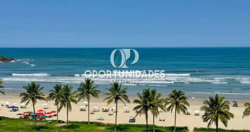 Apartamento luxuoso à venda, pé na areia, 3 suítes, 143m², em riviera de são lourenço - bertioga sp.