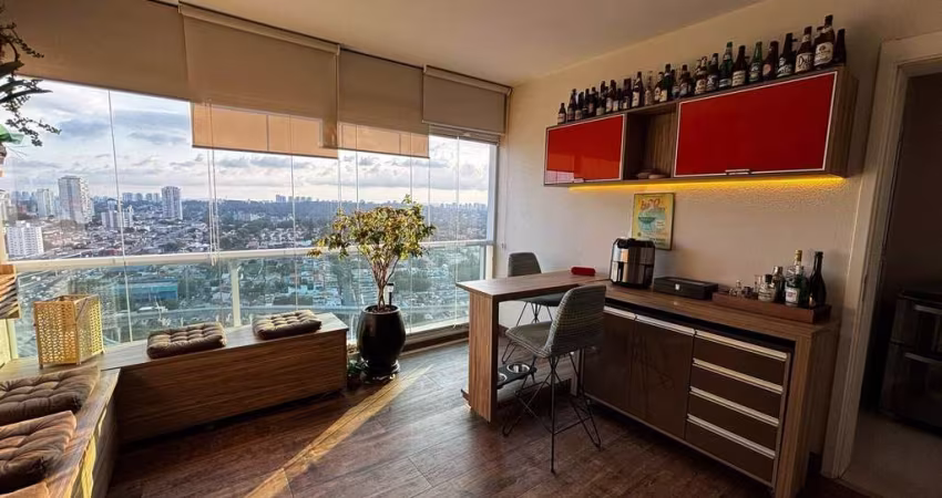 Apartamento decorado a venda 2 dormitórios 2 vagas campo Belo