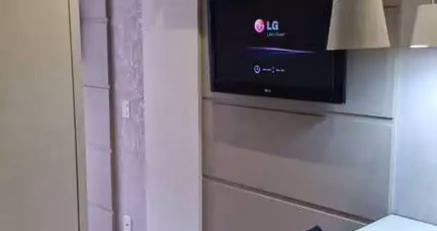 Apartamento studio mobiliado com 1 vaga locacão ou venda granja viana