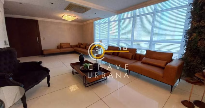 Apartamento com 4 dormitórios para alugar, 280 m² por R$ 10.002,00/mês - Aparecida - Santos/SP