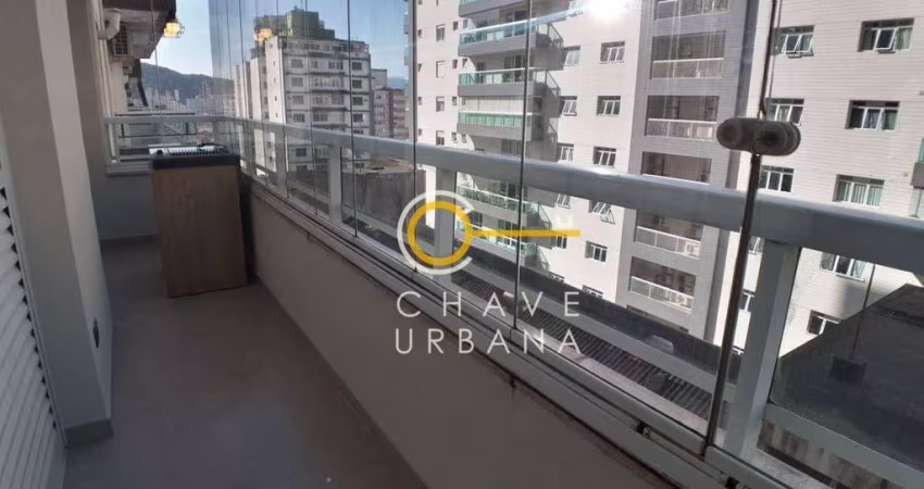 Apartamento com 2 dormitórios à venda, 68 m² por r$ 650.000,00 - josé menino - santos/sp