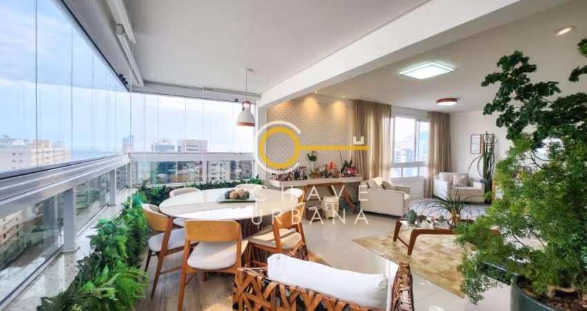Apartamento com 3 dormitórios à venda, 220 m² por R$ 3.200.000,00 - Pompéia - Santos/SP