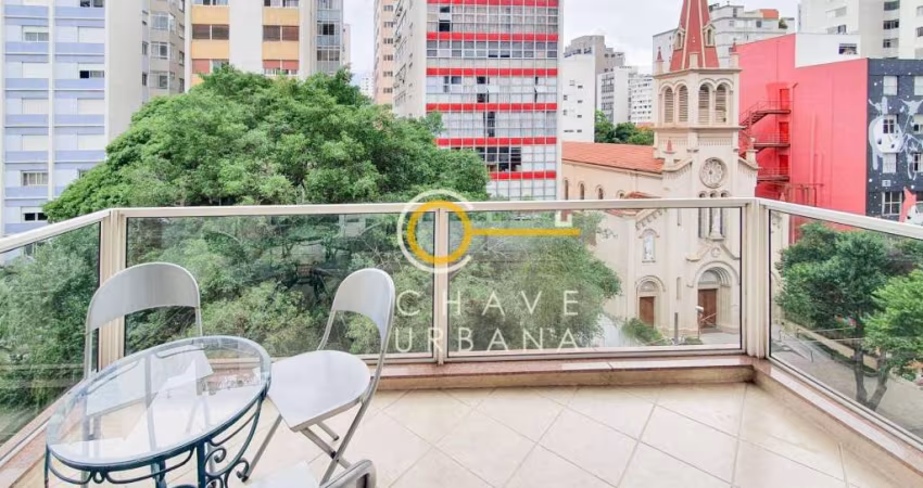 Apartamento com 4 dormitórios à venda, 229 m² por R$ 3.200.000,00 - Higienópolis - São Paulo/SP