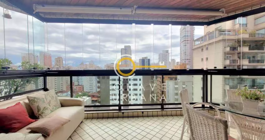 Apartamento com 4 dormitórios à venda, 211 m² por r$ 2.332.000,00 - boqueirão - santos/sp