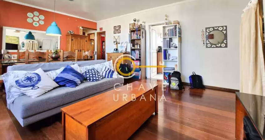 Apartamento com 3 dormitórios à venda, 121 m² por R$ 845.000,00 - Embaré - Santos/SP