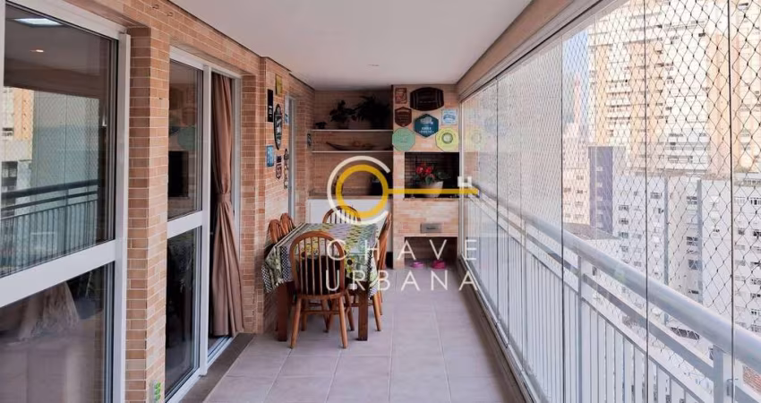 Apartamento com 3 dormitórios à venda, 131 m² por R$ 1.900.000,00 - Gonzaga - Santos/SP