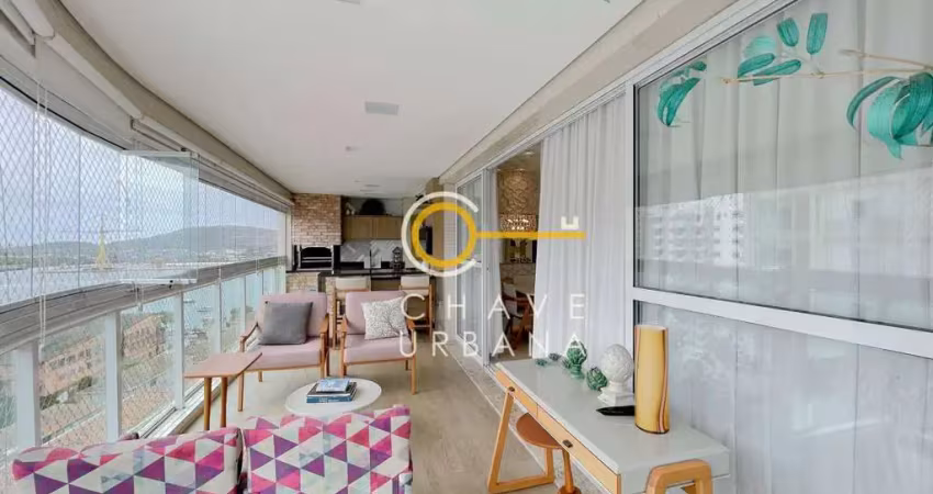Apartamento à venda, 186 m² por r$ 2.800.000,00 - ponta da praia - santos/sp