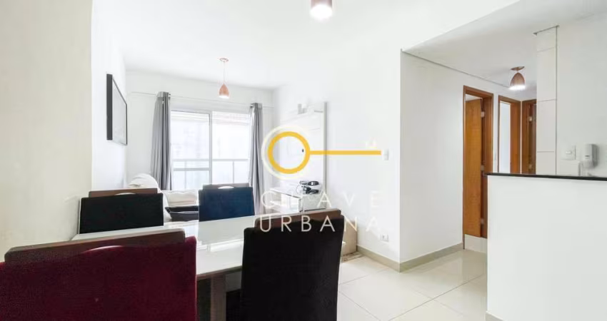 Apartamento com 2 dormitórios para alugar, 58 m² por R$ 5.000,00/mês - Vila Matias - Santos/SP