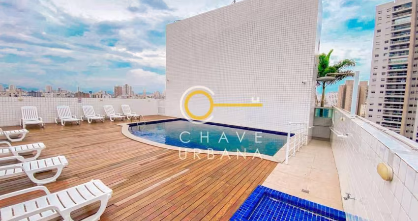 Cobertura à venda, 120 m² por R$ 1.500.000,00 - Marapé - Santos/SP