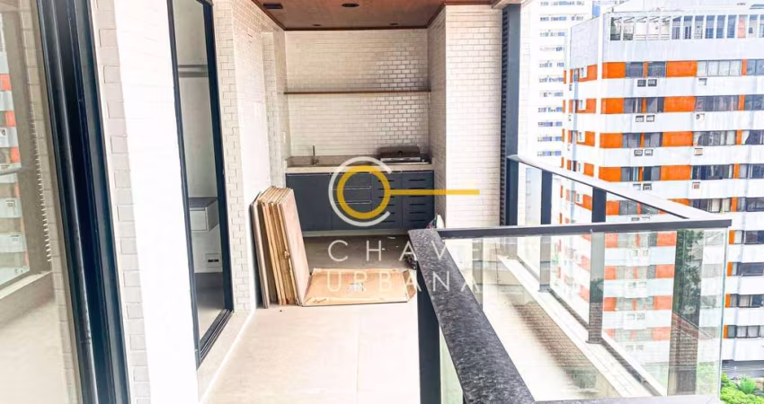 Apartamento, 54 m² - venda por R$ 830.000,00 ou aluguel por R$ 6.011,23/mês - Boqueirão - Santos/SP
