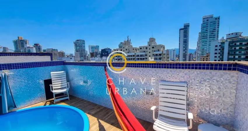 Cobertura com 3 dormitórios à venda, 263 m² por R$ 1.600.000,00 - Embaré - Santos/SP