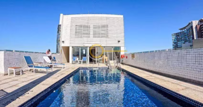 Apartamento com 1 dormitório à venda, 25 m² por r$ 379.000,00 - gonzaga - santos/sp