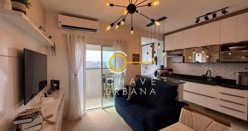 Apartamento com 1 dormitório à venda, 38 m² por R$ 450.000,00 - Macuco - Santos/SP