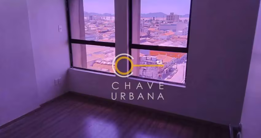 Sala para alugar, 86 m² por r$ 3.417,36/mês - vila matias - santos/sp