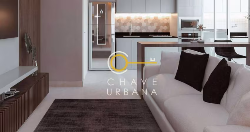 Apartamento à venda, 65 m² por R$ 615.000,00 - Estuário - Santos/SP