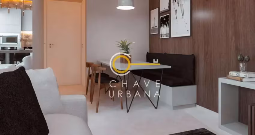 Apartamento com 2 dormitórios à venda, 59 m² por r$ 573.000,00 - estuário - santos/sp