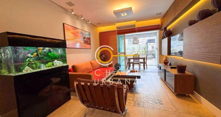 Apartamento Garden com 2 dormitórios à venda, 106 m² por R$ 1.550.000,00 - Gonzaga - Santos/SP
