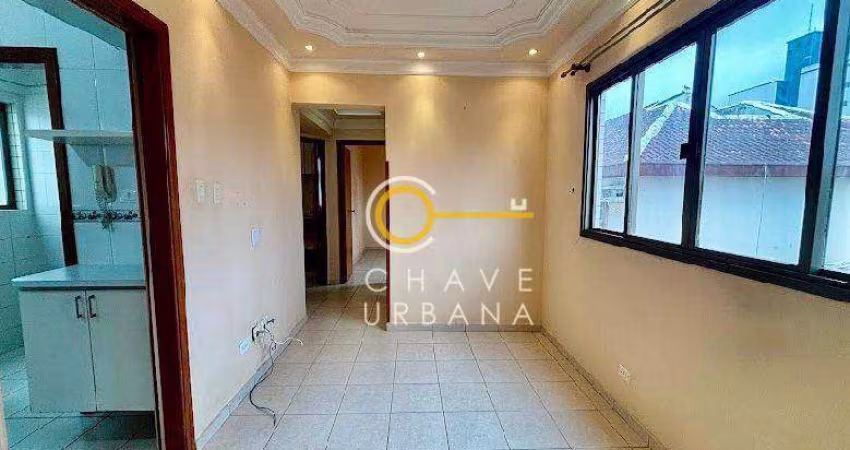 Apartamento com 2 dormitórios à venda, 46 m² por R$ 350.000,00 - Campo Grande - Santos/SP