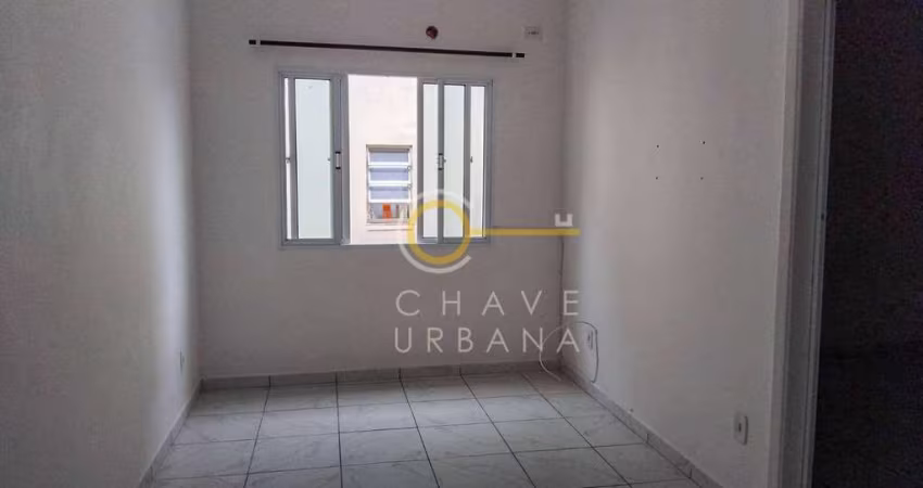 Apartamento com 1 dormitório para alugar, 50 m² por R$ 2.300,00/mês - Boqueirão - Santos/SP