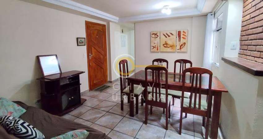 Apartamento com 2 dormitórios à venda, 56 m² por R$ 452.200,00 - José Menino - Santos/SP