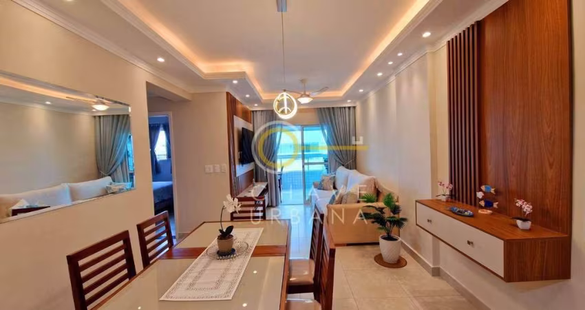 Apartamento com 2 dormitórios, 77 m² - venda por R$ 750.000,00 ou aluguel por R$ 5.790,00/mês - Aviação - Praia Grande/SP