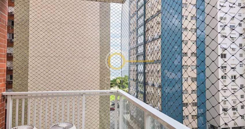 Apartamento com 1 dormitório à venda, 46 m² por R$ 750.000,00 - Boqueirão - Santos/SP